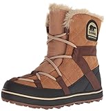 Plantilla EVA extraíble. Sorel Glacy Explorer Shortie, Botas para Mujer, Marrón (Elk 286), 39 EU
