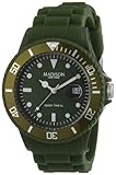 Madison New York Unisex-Armbanduhr Candy Time XL Analog Silikon grün G4167-18/1