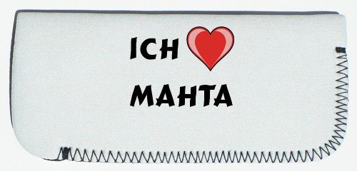 Preisvergleich Produktbild Brillenetui mit Ich liebe Mahta (Vorname / Zuname / Spitzname)