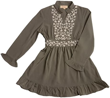 VITIVIC Baby Girls' Irlanda Gris Oscuro Cover up, Dark Grey, 14 Years