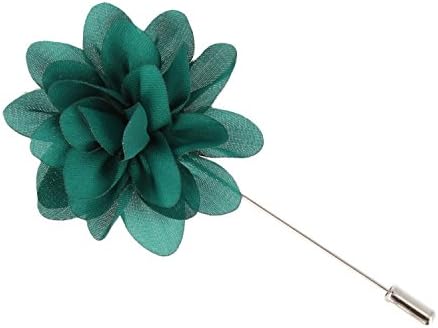 Mr Icone Lapel Pin Lapel Buttons Wedding Buttons with Flower Green