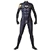 Price comparison product image QQWE Batman Cosplay Fancy Dress Costume Halloween Show Costume Props Marvel Hero Role Play Full Set Clothing Elastic Bodysuit Tights,A-M