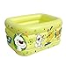 Produktbild DSADDSD Baby-aufblasbares Pool verdicken Isolationsbadewanne Vier Ring-quadratisches Spiel-Pool (größe : 140cm*110cm*75cm)