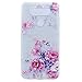 Produktbild LG V20 Silikon Hülle,Lonchee Bunte Muster Weich TPU Handy Hülle Durchsichtig Transparent Etui Cover Case Protective Shell Soft Schutzhülle Telefon Kasten für LG V20 – Pinke Rose