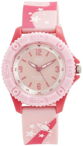 Q&QPixie Analog Pink Dial Children's Watch-VQ96J019Y