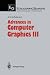 Produktbild Advances in Computer Graphics III (Focus on Computer Graphics)
