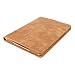 Produktbild boriyuan Samsung Galaxy Tab S 10,5 T800 T805 Echt Ledertasche Leder Hülle Case Smart Cover aus dem echten Leder für Tab S 10.5 mit Standfunktion Auto Wake up Sleep und Fach für Kreditkarten (classic in Braun)
