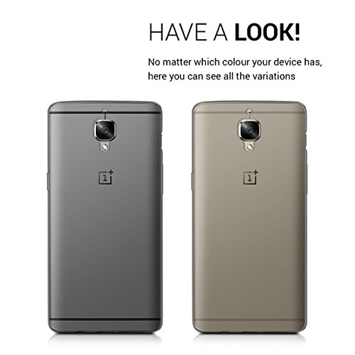 kwmobile Funda para OnePlus 3 3T - Carcasa Protectora de TPU para m vil - Cover Trasero en Negro reviews kwmobile Funda para OnePlus 3 3T - Carcasa Protectora de TPU para m vil - Cover Trasero en Negro
