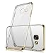 Produktbild Miagon Schutzhülle für Galaxy J4 Plus 2018,Crystal Clear Durchsichtig Überzug Plating Cover Handyhülle Tasche Kratzfeste Hülle für Samsung Galaxy J4 Plus 2018