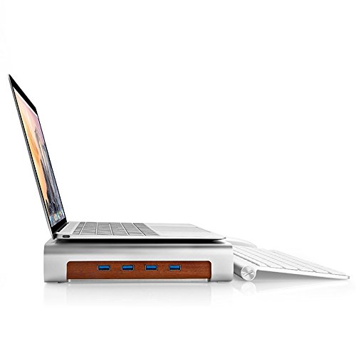 Desire2 View My Screen At Home USB Aluminium Riser Stand For iMac, Macbook, Laptop, Notebook and PC - 3