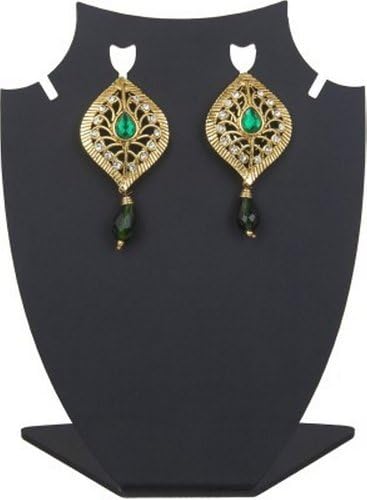 INAYA Earrings Set Handcrafted Jewelry Alloy Material Bridal Wedding Golden S...