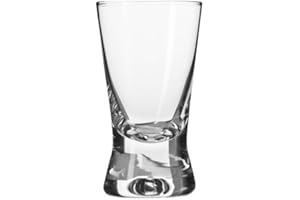 KROSNO bicchieri da vodka X-Line | set da 6 | 25 ML | collezione X-Line | ideali per la casa, i ristoranti e i ricevimenti | lavabili in lavastoviglie