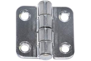 BOOTE & YACHTEN KANTSCHUSTER Stainless Steel Hinge x 37.2 x 37.2 mm