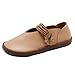 Produktbild Damen Schuhe, Malloom Frauen Runde Zehe Flache Slip-on Casual Bequeme Schuhe Ethnischen Stil Schuhe Schwarz Beige Khali Größe: 35-40