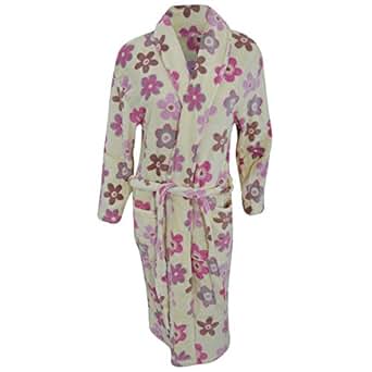 bademantel damen mit blumen