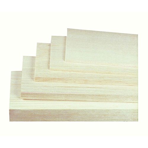 Jamara 231013 Balsa Wood, 3.0 mm Thick, Multi Color