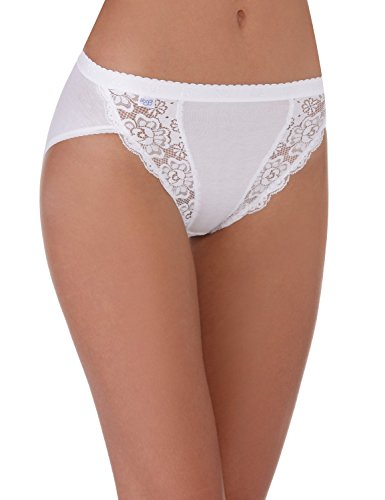 Sloggi Donna Chic TAI conf. bipack 2 paia (4, Bianco)