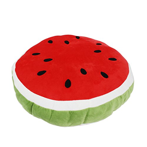 Rundes Wassermelonen Kissen Plüsch Spielzeug 45cm - 3