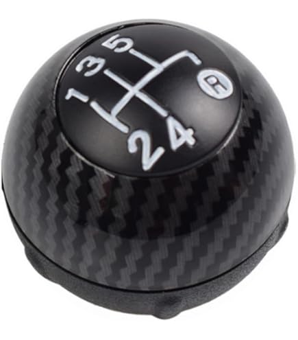 Pomello Cambio Per Fiat 500 500C 2007-2018 - Kit Sostituzione Manopola Cambio FanPaYY