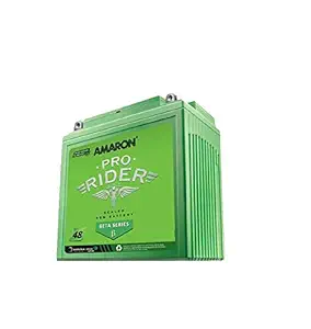 Amaron Pro Bike Rider Beta Two Wheeler Battery ABR-PR-12APBTX7R (Capacity - 7Ah)