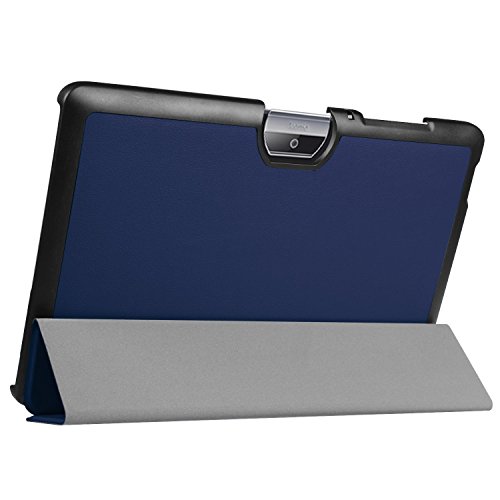 Acer Iconia One 10 B3-A30 Hülle, IVSO Ultra Schlank Superleicht Ständer Slim Leder zubehör Schutzhülle für Acer Iconia One 10 (B3-A30) 25,7 cm (10,1 Zoll HD) Tablet-PC perfekt geeignet (Für Acer Iconia One 10 (B3-A30), Blau) - 6