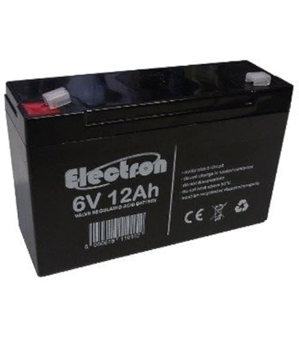 Auto Peg Perego Batteria Al Piombo 6V 12Ah Con Caricabatterie - Per Giocattoli Peg Perego, Auto E Moto Per Bambini Batteria Moto Bambino - Foto 12