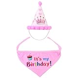 Hola, bienvenido a la tienda QDZSQFF. Me siento honrado de poder venir a nuestra tienda. Después de comprar este artículo, recibirá: un sombrero de cumpleaños para perros. Otros artículos en la imagen no están en el área de ventas. Material: poliéster.