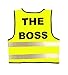 Unisex Infant High Visibility Vest - The Boss Green