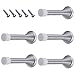 Produktbild JTShop 5 Stück 85mm Feder-Türstopper Metall Türstopper mit Schrauben und Grundplatte