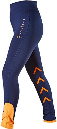 Firefoot Ripon Stretch Womens Riding Breeches 28 inch Navy Orange