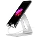 Produktbild Gritin Handy ständer Handyhalterung Phone Dock Multi Winkel Aluminium Stabil Stand für iPhone X/8/8plus/se/5s/7/7 Plus/6s/6 Plus,Huawei, Samsung und andere Smartphone