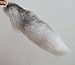 Produktbild 17" Huge Fluffy White Gray Fox Tail Fur Cosplay Toy Alopex Lagopus Ring Hook by HonestShop