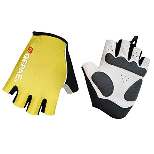 Lerway MTB Fahrrad Halbe Finger Radsport Fahrrad Handschuhe Motorrad Fahrradhandschuhe