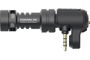 RØDE VideoMic Me Kompaktes Richtmikrofon für Smartphones mit 3,5 mm Buchse für Videoaufnahmen und Content Creation von unterwegs