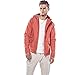 Produktbild Lässige Kapuzenjacke Herren, DoraMe Männer Retro Herbst Winter Strickjacke Langarm Feste Farbe Kapuzen Pullover Pfirsichhaut Outwear Jacke (Orange, M)
