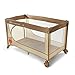 Kinderkraft Standard Travel Cot Crib Folding Bed (Beige, Joy)