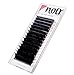 Noir Volume Lashes 0.07mm Professional Mink Individual Eyelash Extensions Set Tray C Curl Mixed Lengths Single Lengths Volume eyelashes / Russian Lashes Extension 3D 5D 7D XD Semi-Permanent (0.07 C 12mm+13mm+14mm)