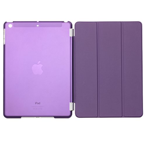 Original Urcover® iPad Air 2 ( 2014 Version – 6.Generation) Smart Cover Case Etui Schutz Hülle mit Sleep/Wake & Ständer Funktion inkl. Displayschutzfolie und weiteres Zubehör – Lila - 6
