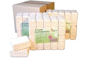 KAMINHOLZ-GUENSTIGER Holzbriketts RUF 3 x 10 kg BUCHE Hartholzbrikett Buche Kamin Ofen Heiz Briketts Holz 30kg