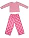 2 PCS SET: Supergirl Toddler Girls Fall / Winter Pajama Top & Pants Set 4T Pink