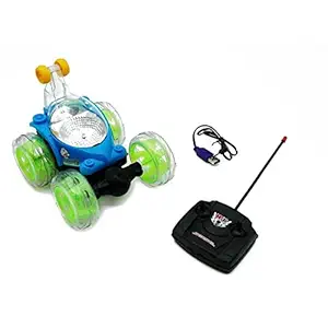 ESnipe Mart Stunt Car Remote Control Car for Kids | Unbreakable 360? Rotating Toy Car with Lights with Music 4 Wheel Vehicles for Kids(Multicolor)