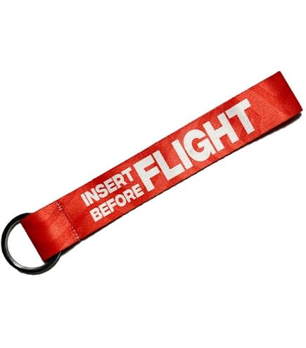 Rotary13B1 Portachiavi "Remove Before Flight" Rosa - Replica Per Appassionati Di Aviazione, Dimensioni 15x2,5 Cm