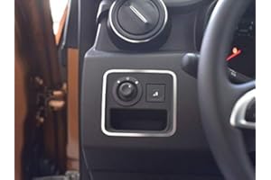 AUTOCOVR Copertura In Acciaio per DUSTER 2 II (non LPG) 2017 2018 2019 2020 Accessori - 1 Pezzo Emblema Cornice Targa Inox Metallo Spazzolato Interni Fatto Su Misura Decorazioni Tuning