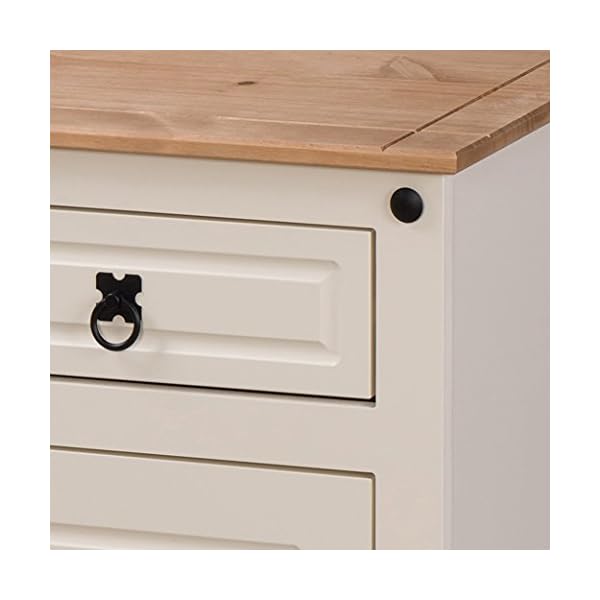 Mercers Furniture Corona Painted 1 Door 1 Drawer Pot Cupboard Bedside - Image 8
