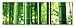 Produktbild Haus und Deko Wandbild 3er Set Bambus Halme Bambusrohr grün Pflanze Asien Natur Fotodruck 3 Bilder auf MDF Holzfaserplatte je 50x50 cm einfache Montage