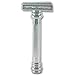 Merkur of Solingen 'Barber Pole' Slant Nickel Safety Razor 39 - No Blades Included
