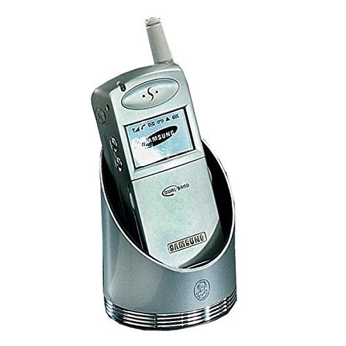 Preisvergleich Produktbild El Caso Halter für Mobiltelefone, rund - Edelchrom & Grau