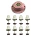 Produktbild Topker Kleidung Quit rutschfeste Rutschfestigkeit Fixator Halter Pinion Pins magnetische Duvet Clips Unfastener