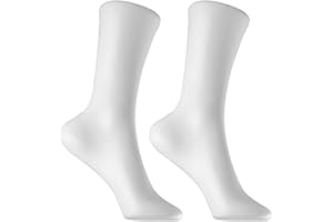 BESTonZON Maniquí De Pie 2 Uds. Expositor De Calcetín Pulsera De Tobillo Molde Sox Calcetín Corto Anillo De Dedo Pie Cadena Soporte De Exhibición De Joyería para Tienda Y Hogar