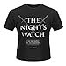 Produktbild Game Of Thrones The Night's Watch T-Shirt schwarz M